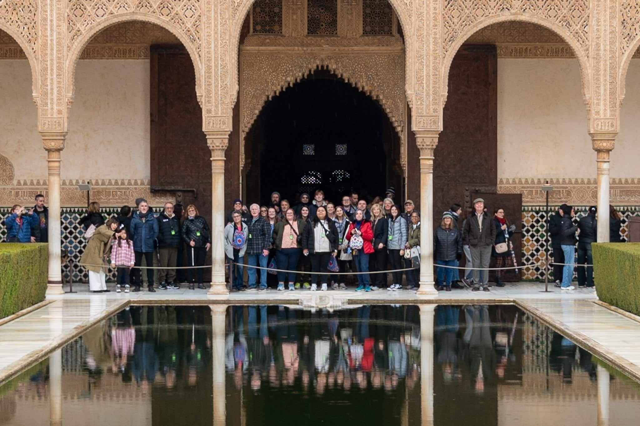 Alandis Students at the Alhambra in Granada, Spain