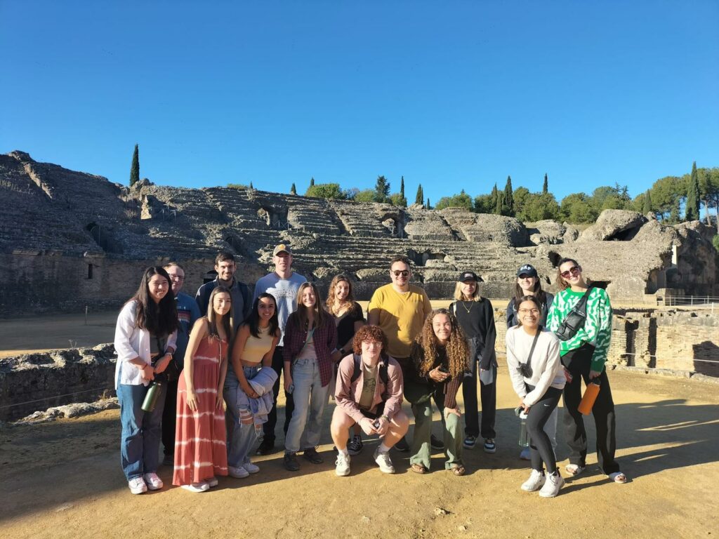 Alandis students in Italica, Sevilla