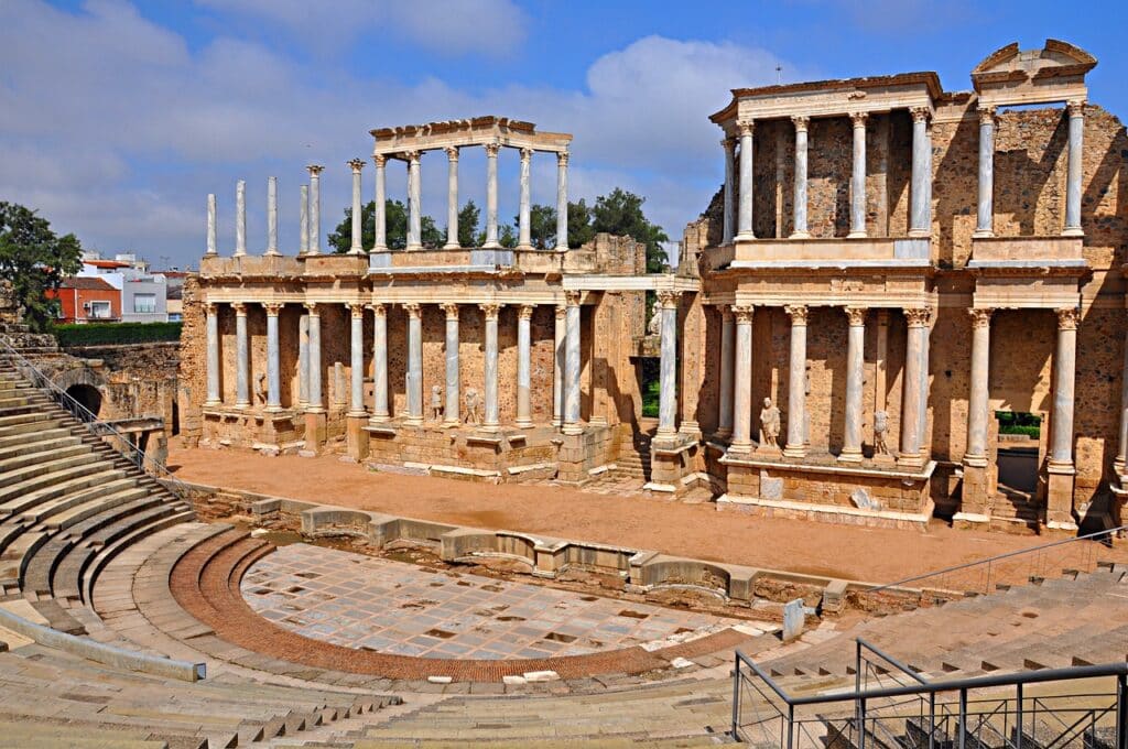 The Roman Theatre (Teatro Romano), Merida