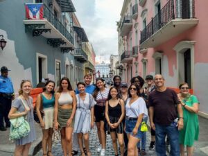 SJU Fall 2019 tour of Old San Juan with Gloria