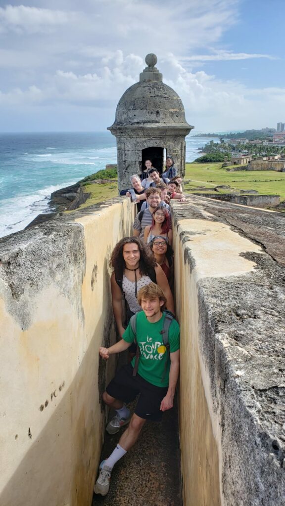 Group of International Study Abroad Students on a High School Trip with Alandis Travel