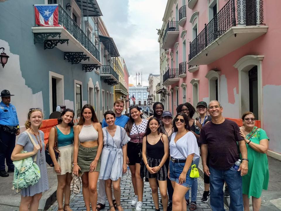 San Juan Grupos Estudiantes. Fall 2019 tour of Old San Juan with Gloria 1