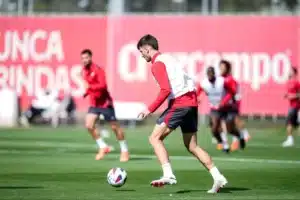 Seville FC Academy Youth Soccer Players Training