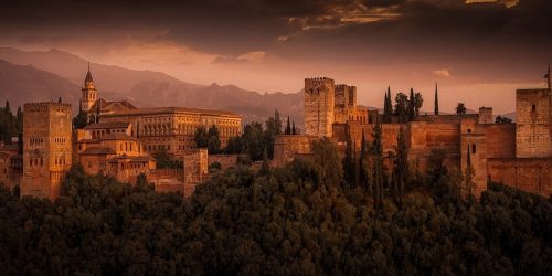 Alhambra. Photo by Walkerssk at Pixabay.