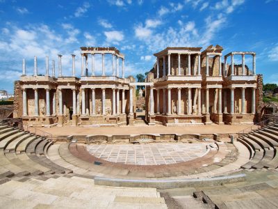The Roman Theatre (Teatro Romano), Merida, Extremadura (Spain)